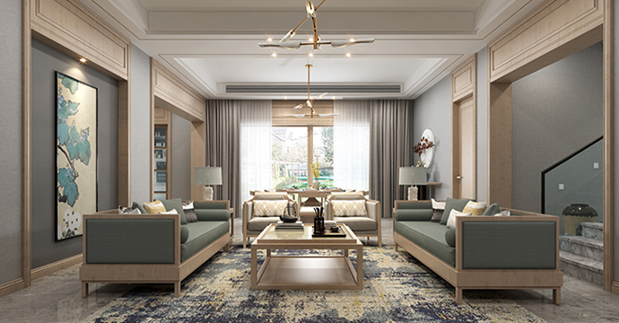 崇明自建房石府廖新民 | 新中式陈总新中式廖新民 | 新中式陈府现代